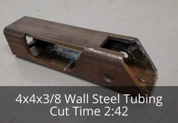 Plasma Tube Coping Heavy Wall 4x4x3-8