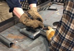 Slope Rail Sample Cut and Tack Realtime